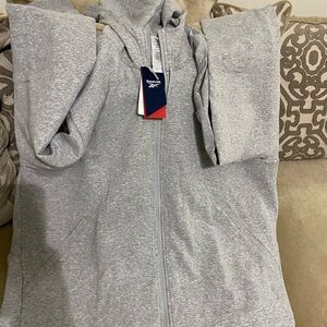 Reebok Active Collective DreamBlend Full-Zip Long Sleeve Hoodie Men’s 2XL